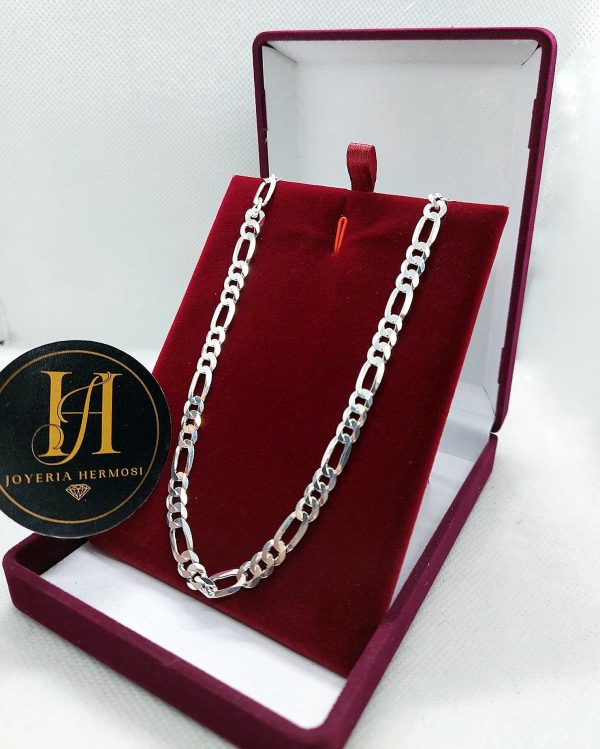 Cadena Hombre Cartier Plata Ley 925 – 55 cm 6.0 mm Ancho Grosor 1,1mm.