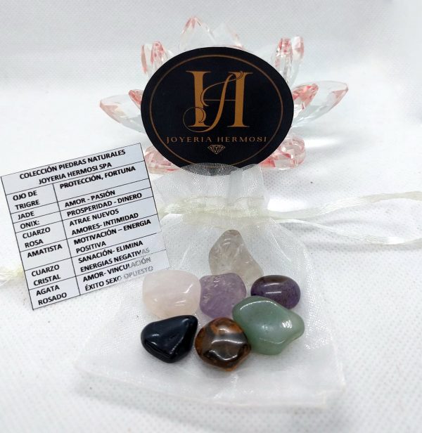 Colección Piedras Naturales Energética - GEMOTERAPIA - Joyería Hermosi