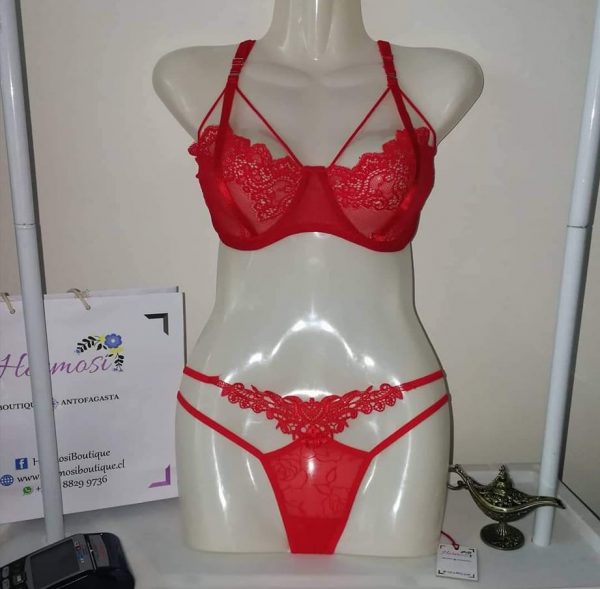 Conjunto Seducción Rojo